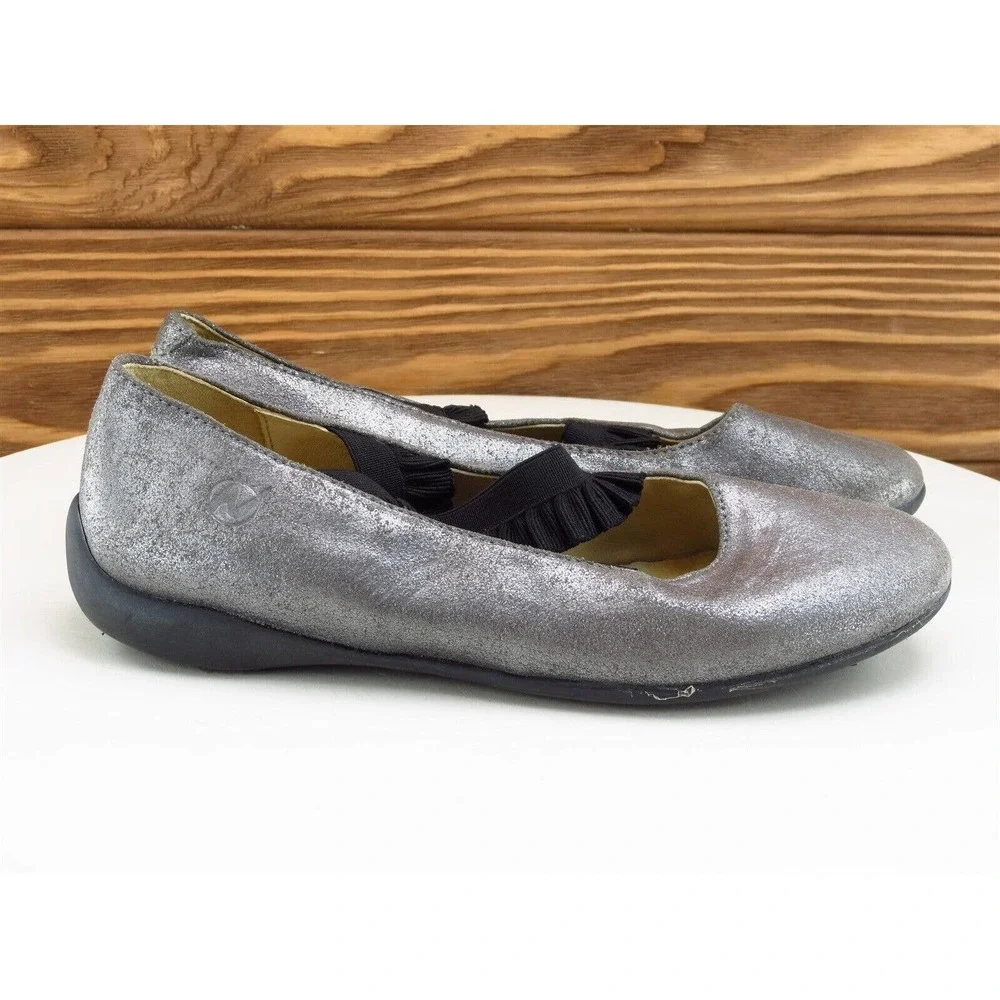 Naturino Sz 32 Shoes Girls Youth Mary Jane‎ Taupe Leather